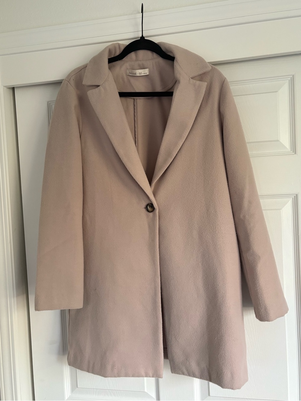 Women's Light Pink Trench Coat